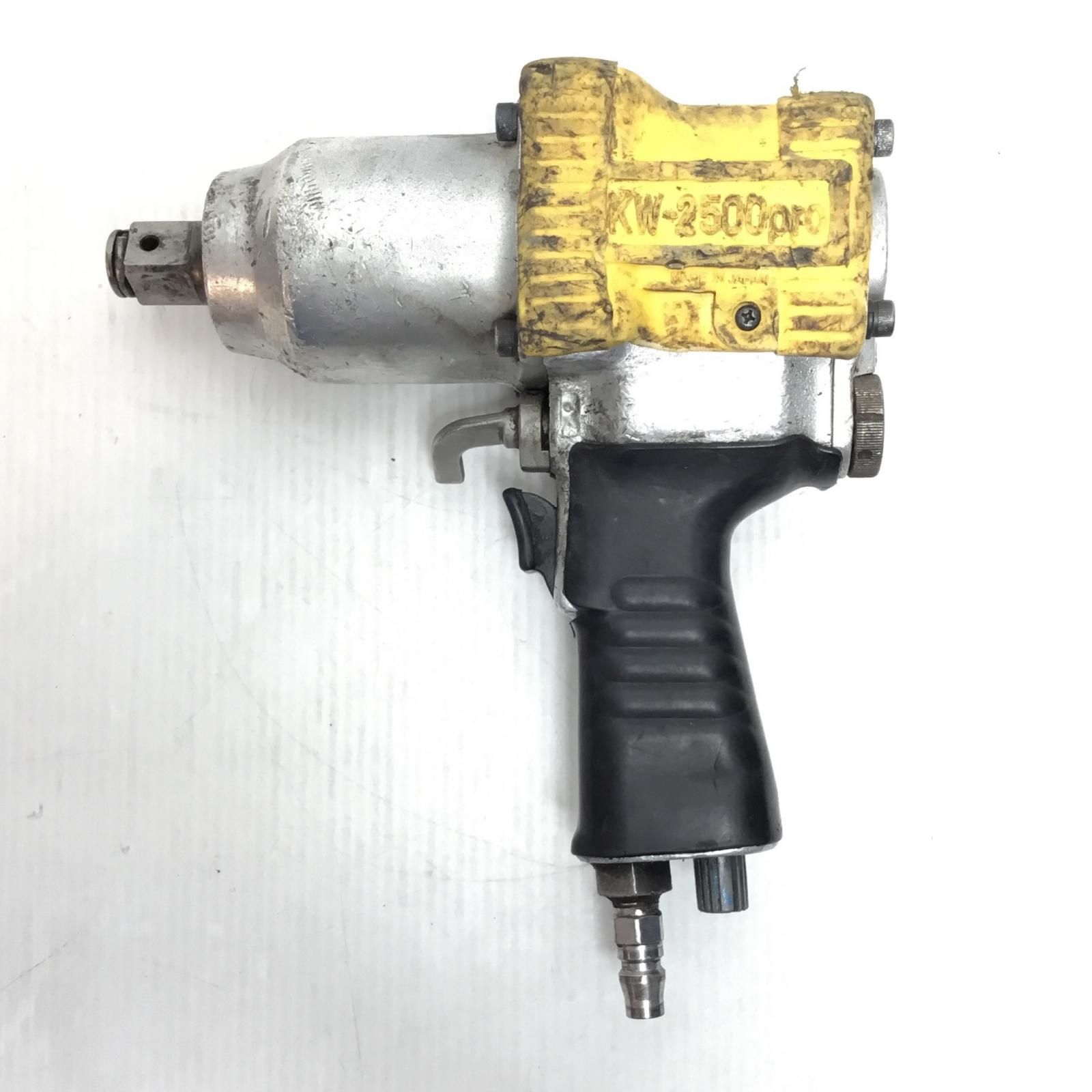 ΘΘ エアインパクトレンチ 程度C 本体のみ 常圧 P 40010 使用感有 KW 2500 pro イエロー