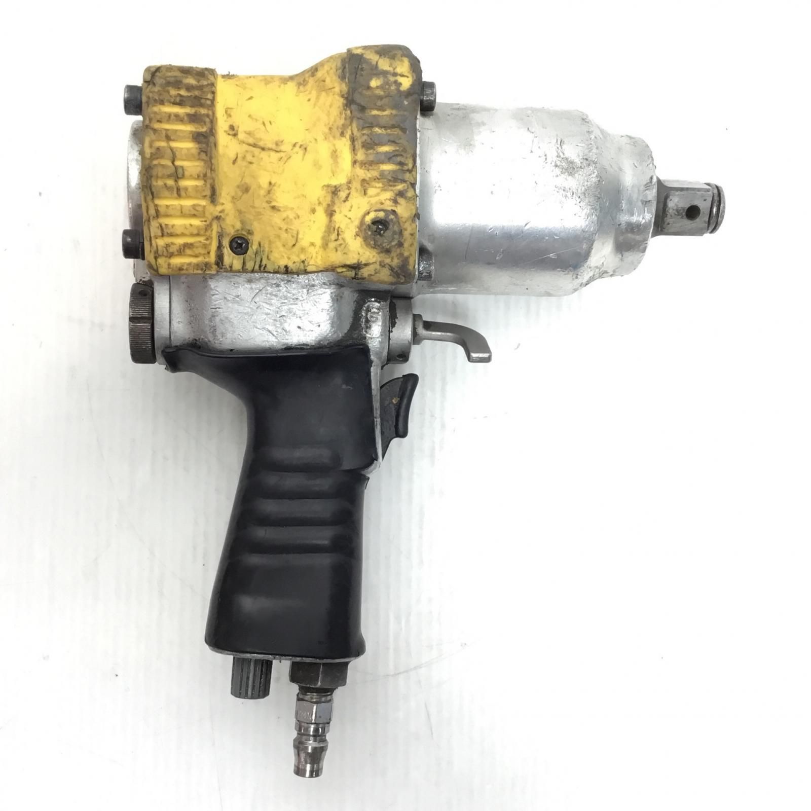 ΘΘ空研工業 エアインパクトレンチ 程度C 本体のみ 常圧 P40010 使用感有 KW-2500pro イエロー