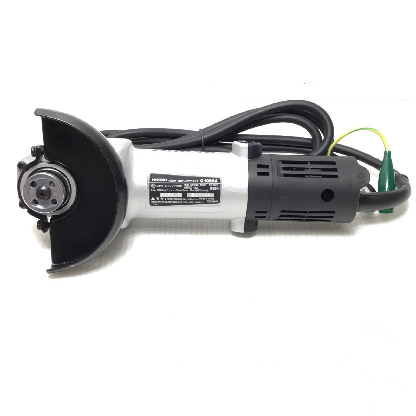 ΘΘHiKOKI ハイコーキ ディスクグラインダー S C240130 G10SHA シルバー