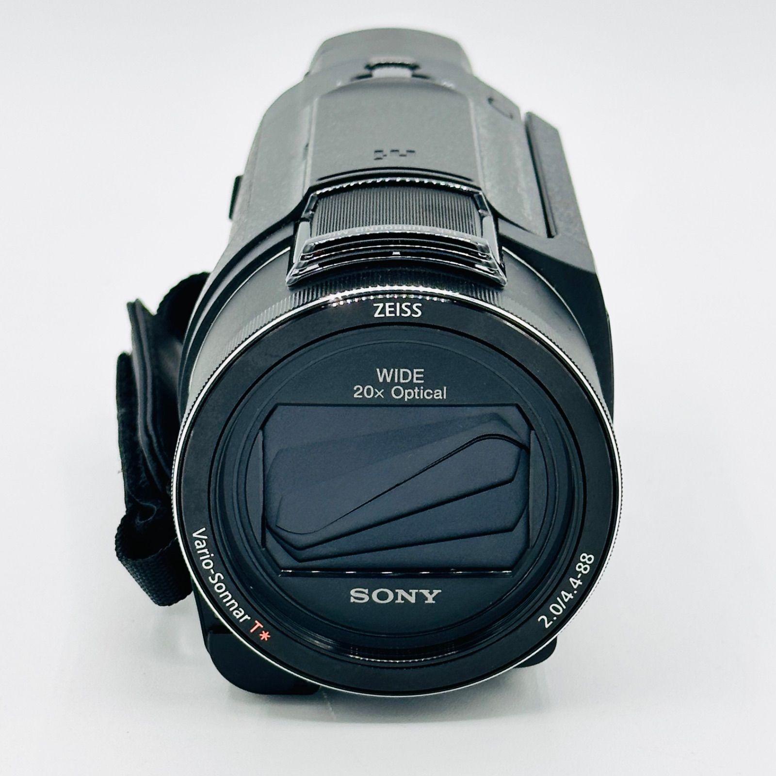 SONY ソニー 4K ビデオカメラ Handycam FDR-AX60 ブラック 内蔵メモリー64GB 光学ズーム20倍 空間光学手ブレ補正 FDR-AX60