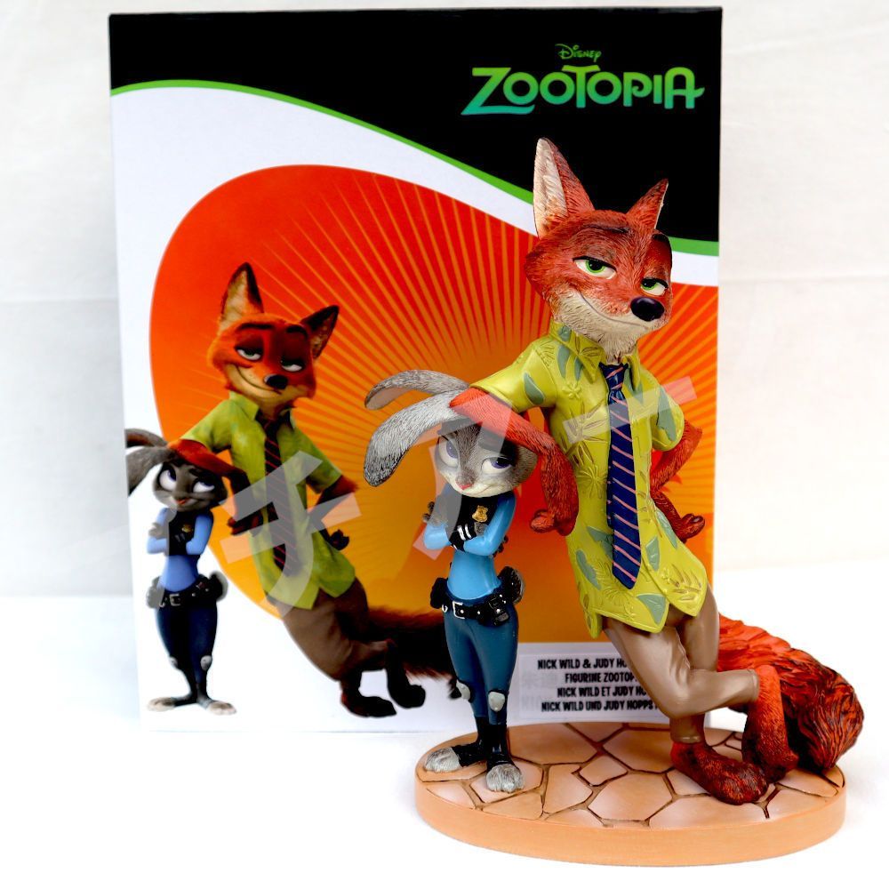 リクエスト商品2点　ニック　ジュディ ディズニー フィギュア 定価13,200円 ズートピア ジュディ＆ ニック