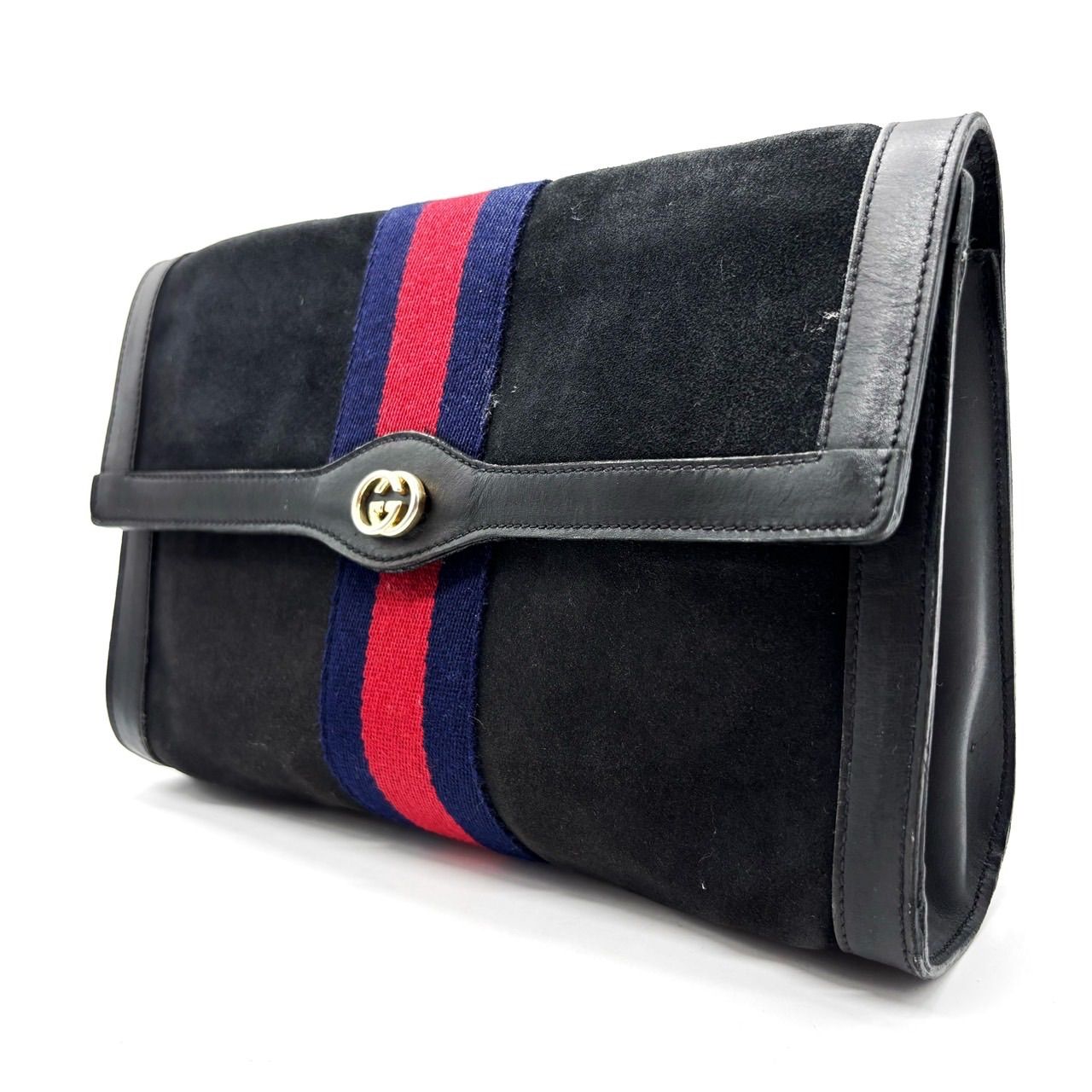 良品】 GUCCI グッチ シェリーライン セカンドバッグ クラッチバッグ 