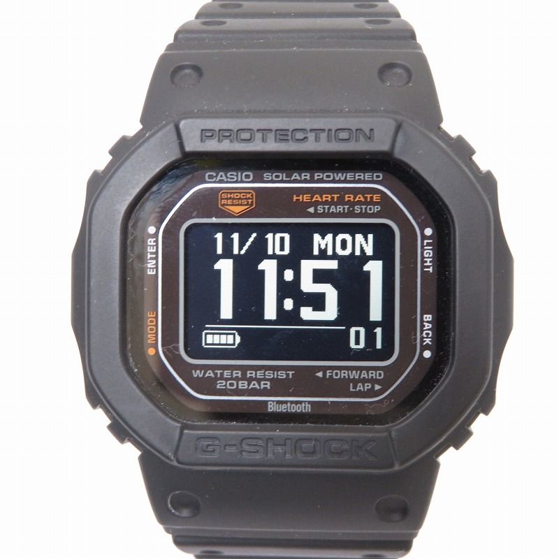  G SHOCK ジーショック 腕時計 デジタルソーラー 5600ｼﾘｰｽﾞ SQUAD DW H 5600 1 JR ブラック 131 腕時計(デジタル) 時計