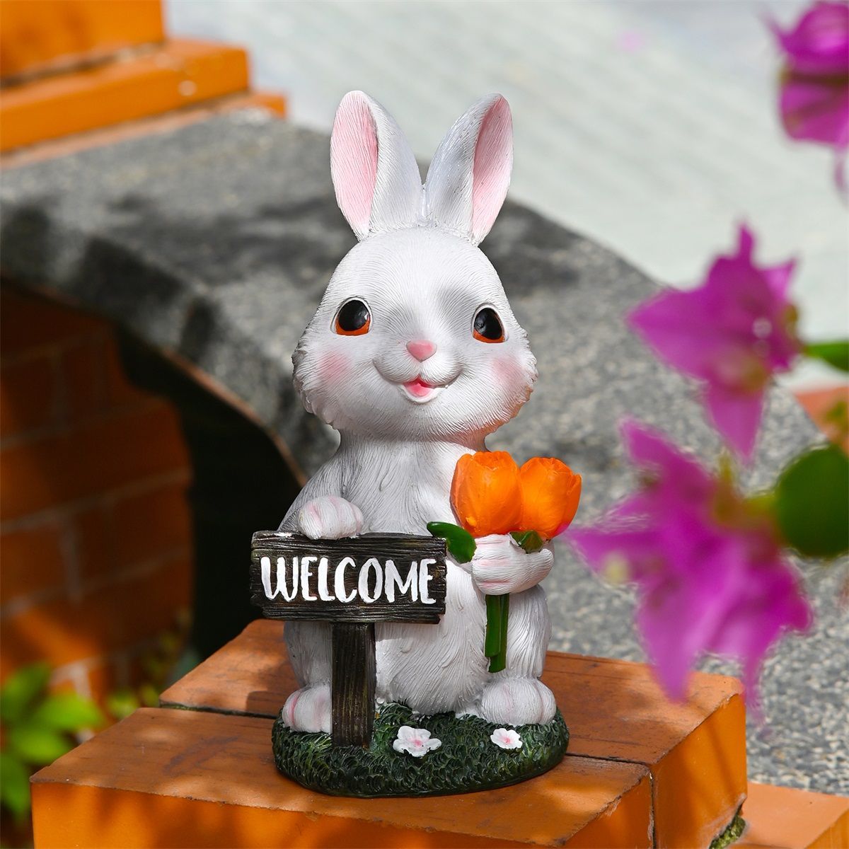 ソーラーライト ガーデンライト ガーデンオーナメント ウサギ 2024