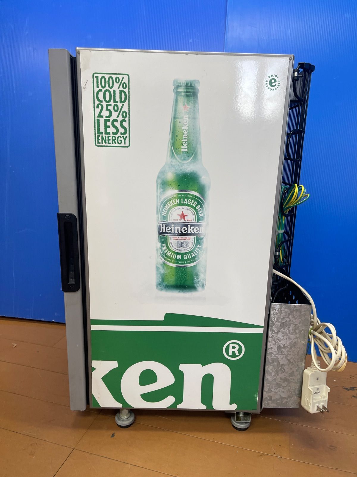 L771☆ハイネケン 冷蔵ショーケース IMBERA CCV24 C PA R6 100V 右開き