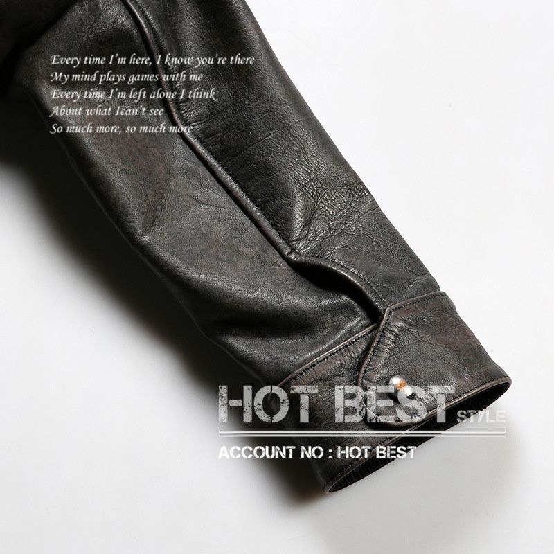 ニュースマンコート レザージャケット