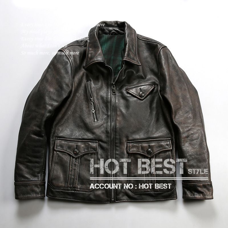 1 4 mm カウハイド 20 s ニュースマンコート レザージャケット カーコート 染料仕上げ ウォッシュ加工 牛革