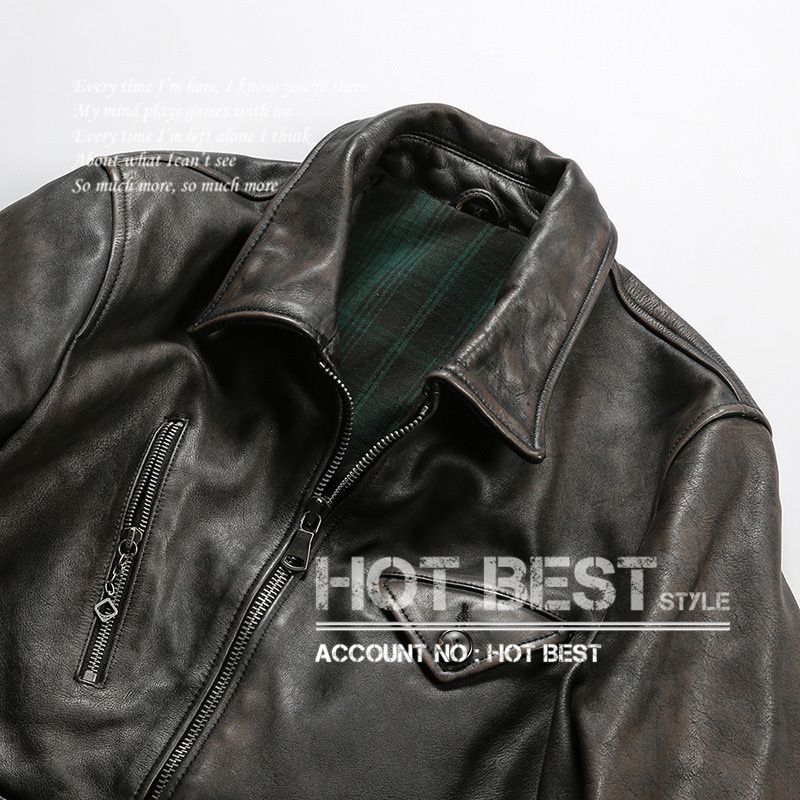 レザージャケット カーコート