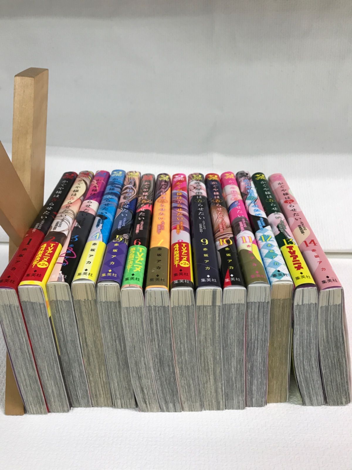 かぐや様は告らせたい 全28巻セット ＋公式ファンブック2冊＋かぐや様小説版付き ☆②【未開封5冊】かぐや様は告らせたい 1～28巻 全巻セット【ファン