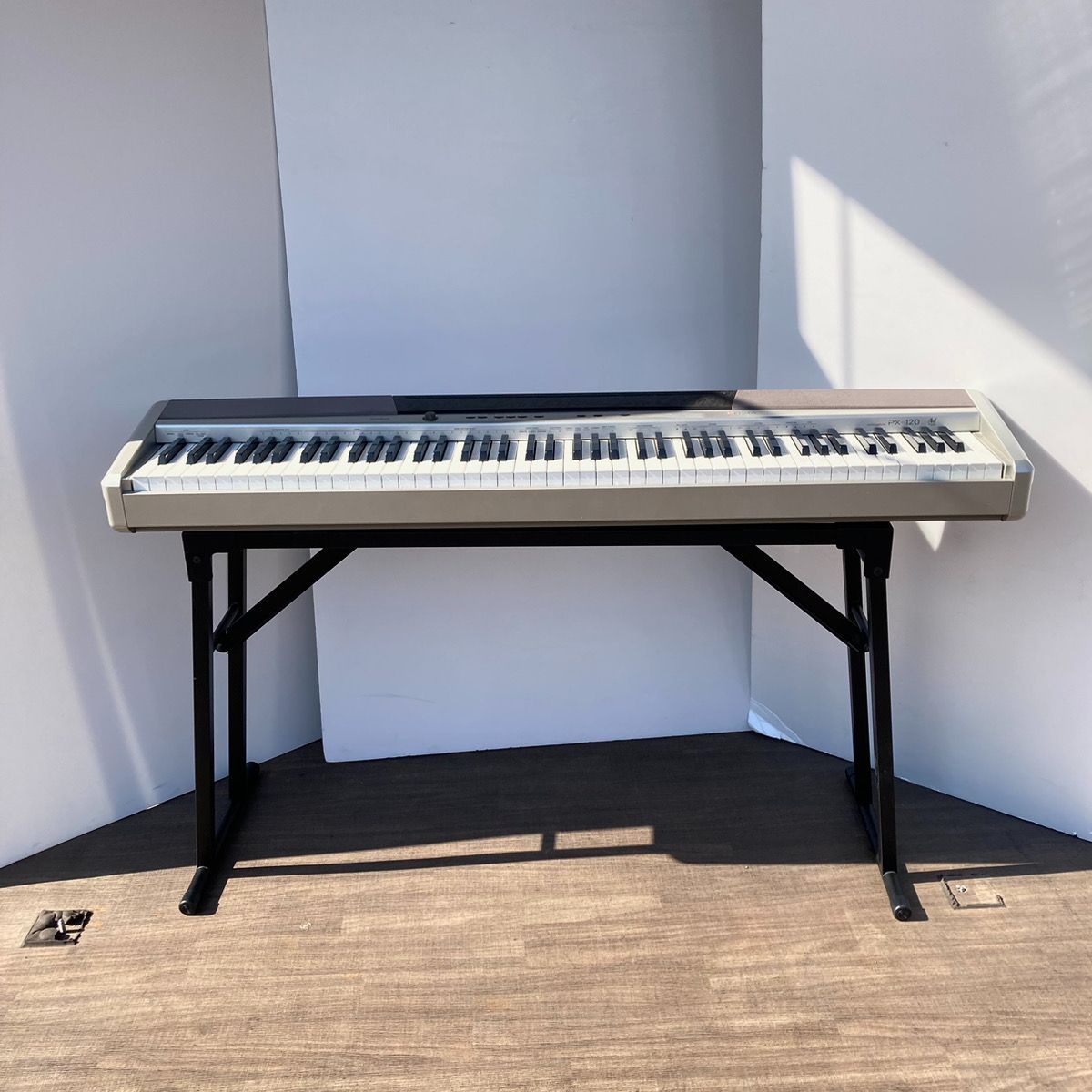 出音良好 CASIO カシオ 電子ピアノ PX 120 スタンド付き