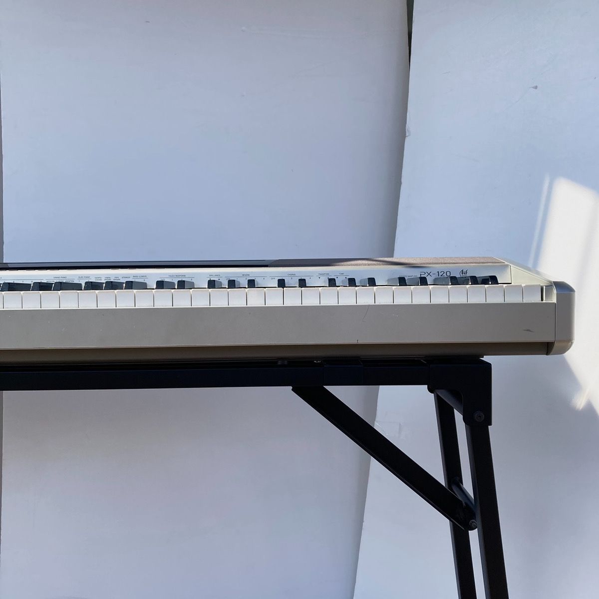 出音良好 CASIO カシオ 電子ピアノ PX-120 スタンド付き キーボード 電子ピアノ ピアノ 鍵盤楽器