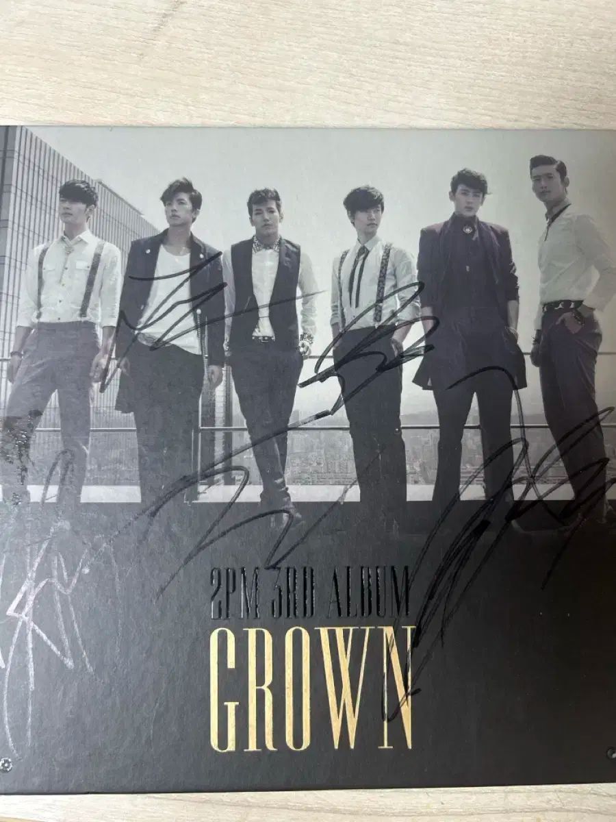 2PM Crown サイン入り アルバム