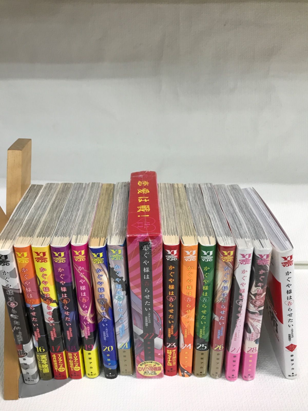 ☆②【未開封5冊】かぐや様は告らせたい 1～28巻 全巻セット【ファン