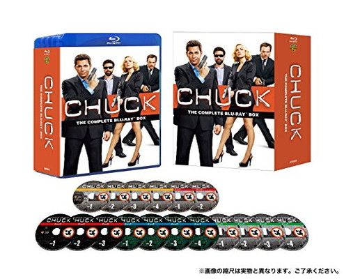 CHUCK チャック シーズン1-5 ブルーレイ全巻セット 17枚組 Blu-ray