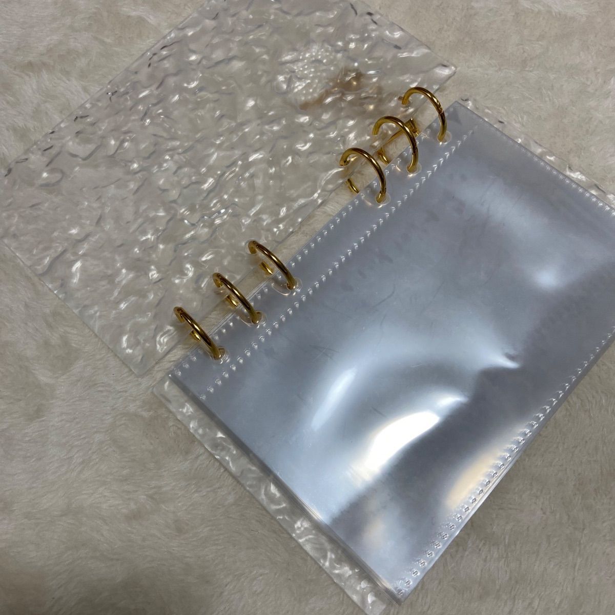 A6 アクリルバインダー 韓国 家計管理 家計簿 saving 貯金SNS - メルカリ