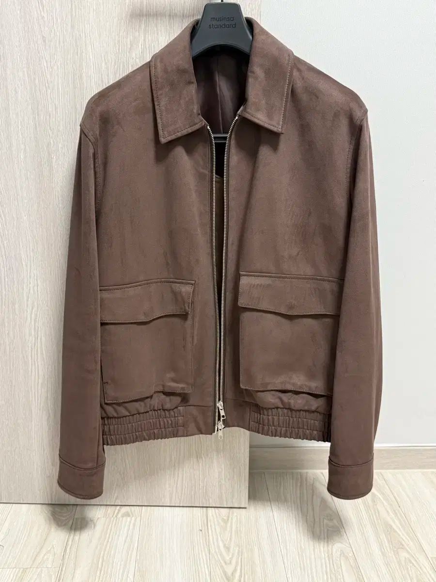 M DRAW FIT 人造スウェード A 2 ブラウン