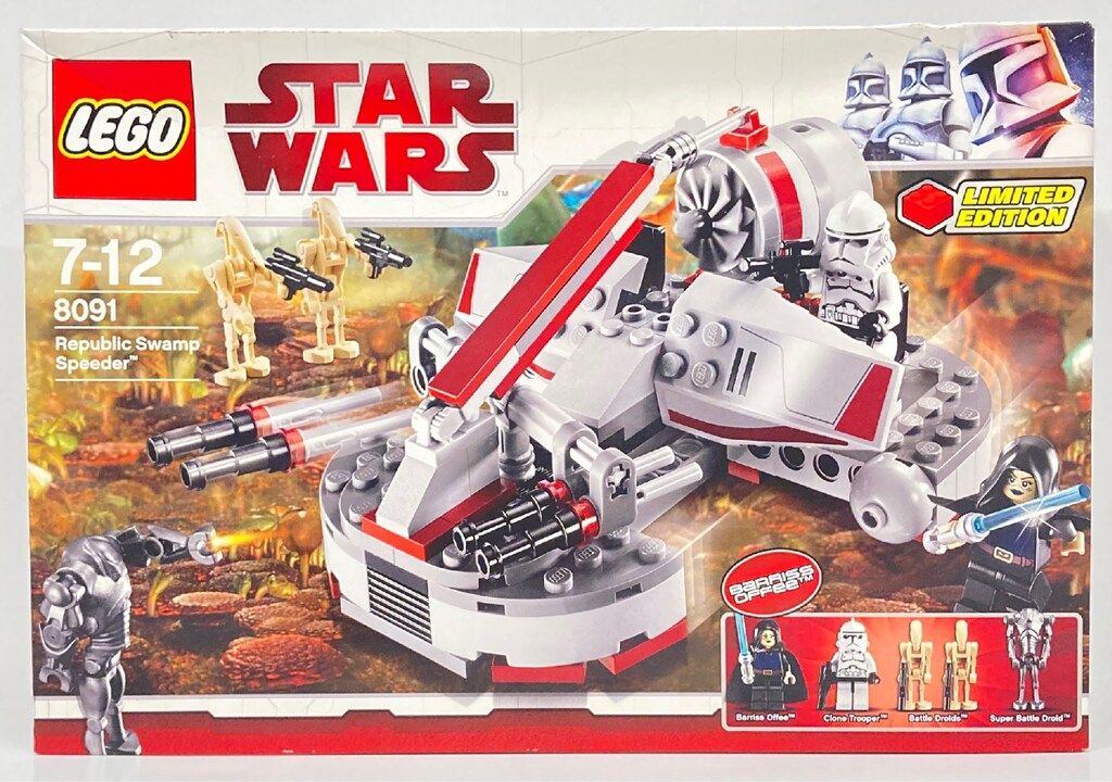 LEGO LIMITED EDITION REPUBLIC SWAMP SPEEDER 8091