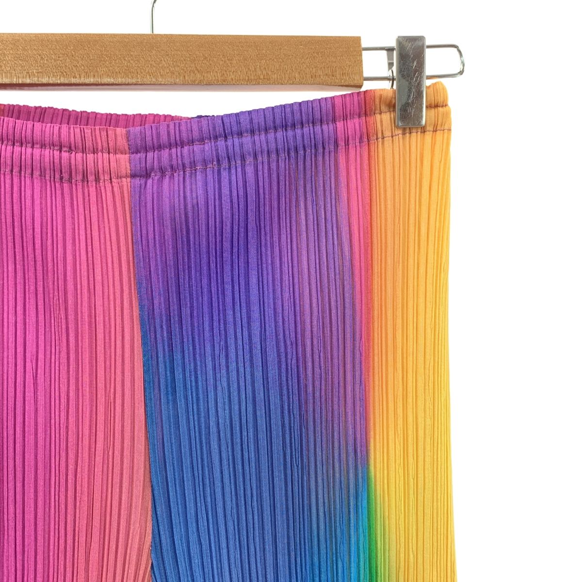 PLEATS PLEASE ISSEY MIYAKE プリーツプリーズイッセイミヤケ グラデーション プリーツ イージーパンツ 5 マルチ レディース