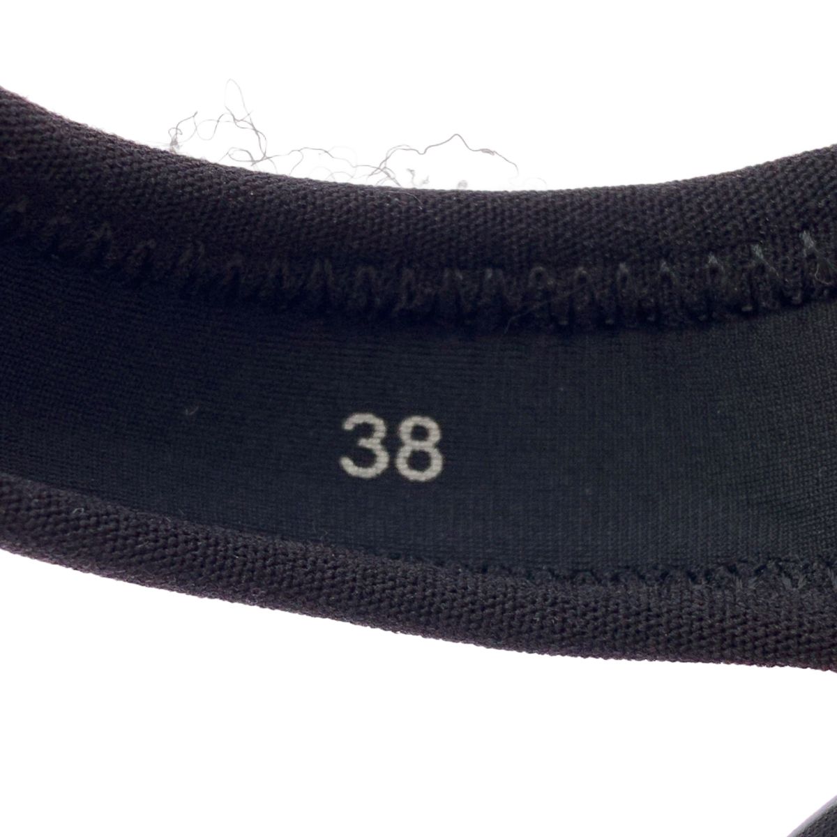  ISSEY MIYAKE イッセイミヤケ × UNITED NUDE Bounce Sandal サンダル 38 ブラック ベージュ レディース その他 靴