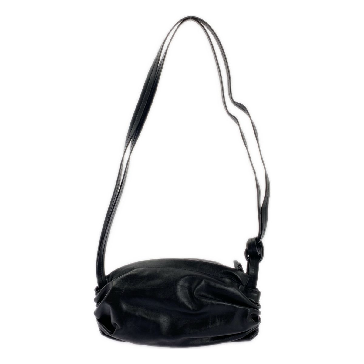 JIL SANDER ジルサンダー CUSHION SM クッション ショルダーバッグ S ブラック レディース