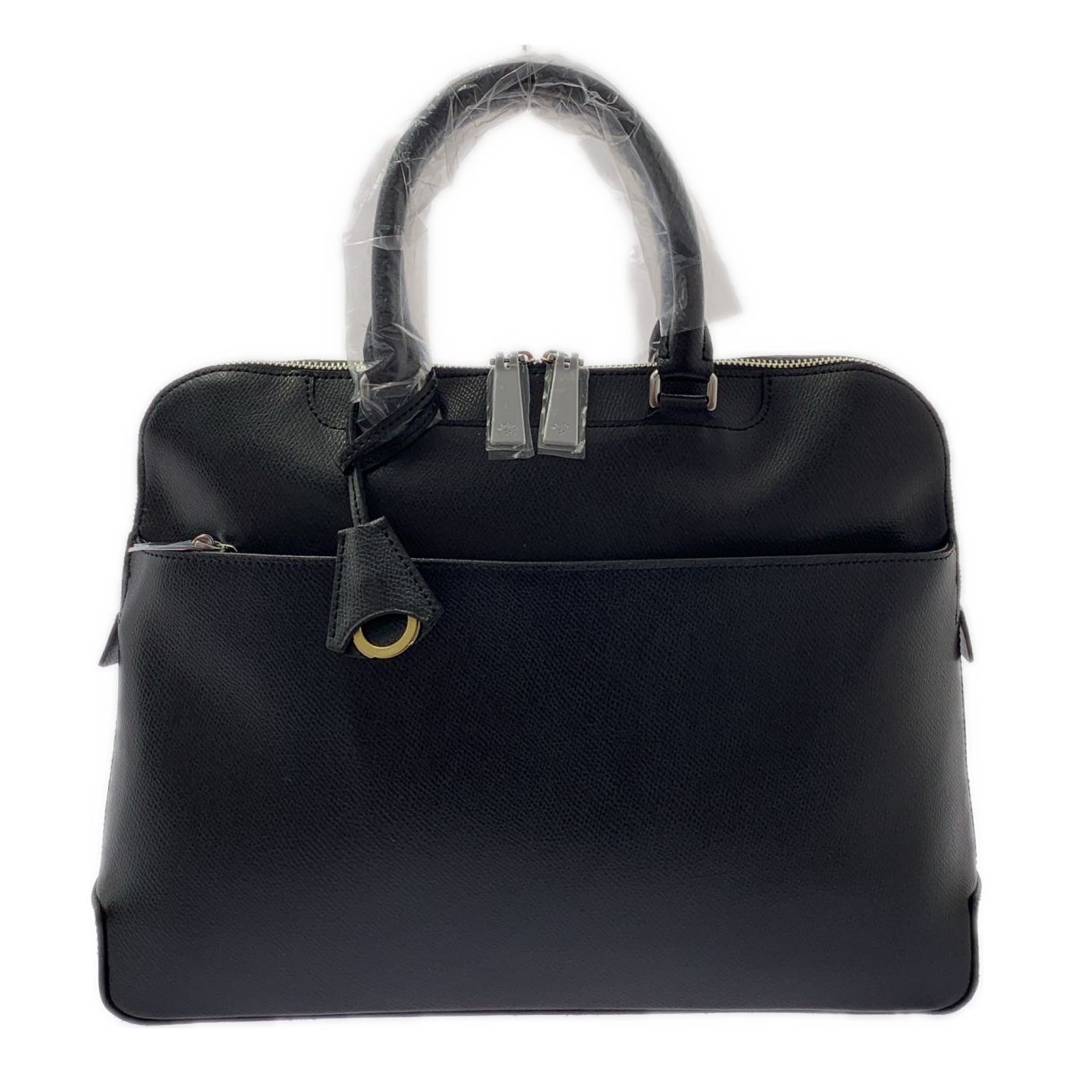 【新品】 aniary / アニアリ | S-Film Leather エスフィルムレザー ブリーフバッグ | ブラック | メンズ