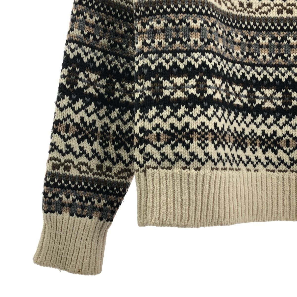 BATONER / バトナー 公式 | フェアアイル クルーネック ニット | 1