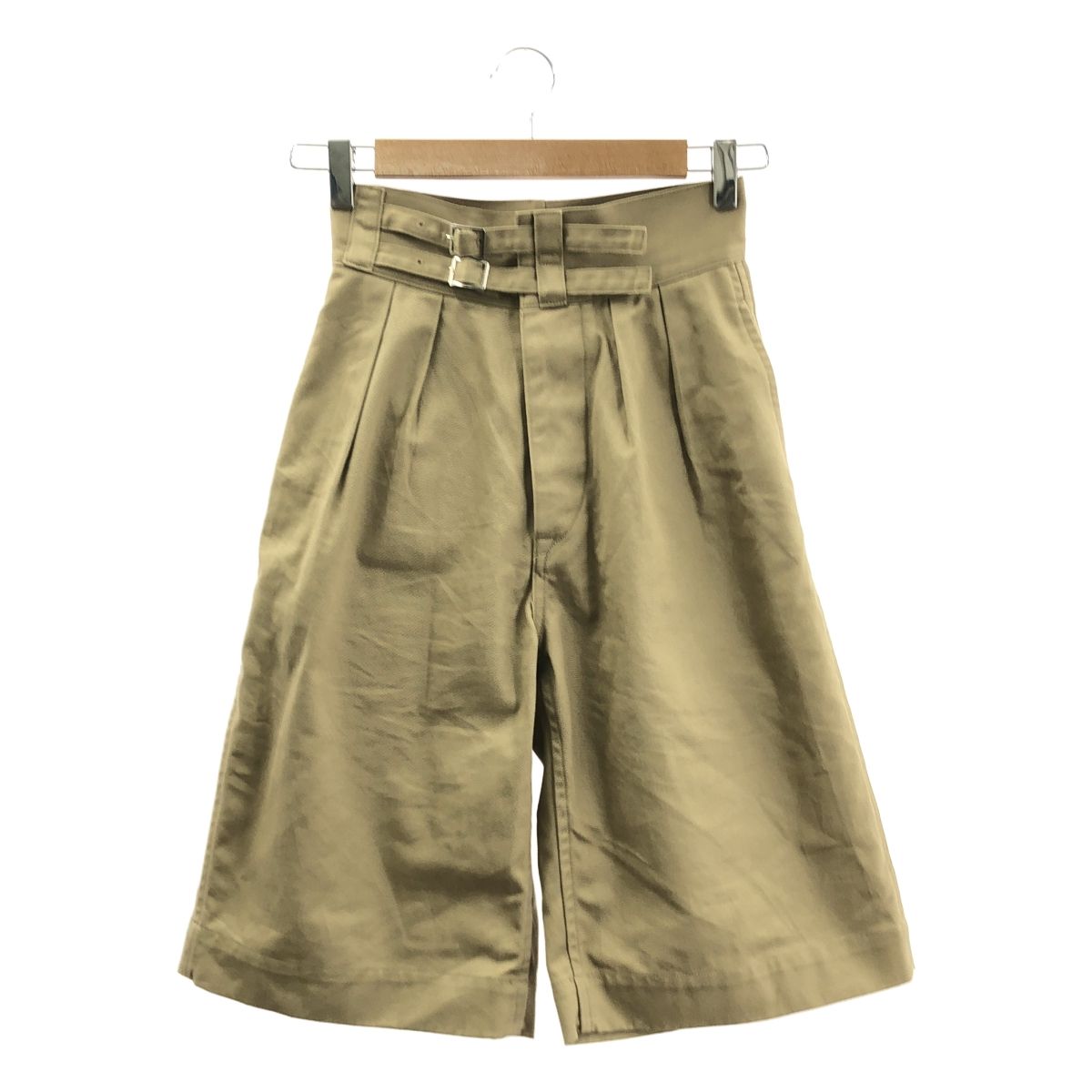 LENO ダブル ベルテッド グルカ ショーツ トラウザーズ LENO] DOUBLE BELTED GURKHA SHORT TROUSERS リノ グルカ ショーツ