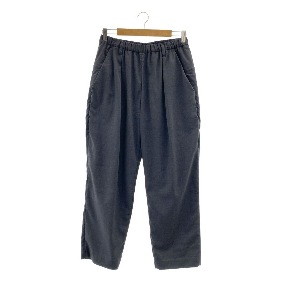 TEATORA テアトラ Wallet Pants OOL ドローストリング ウォレット パンツ 2 チャコールグレー系 メンズ