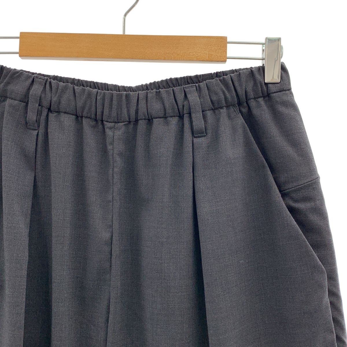 TEATORA テアトラ Wallet Pants OOL ドローストリング ウォレット パンツ 2 チャコールグレー系 メンズ