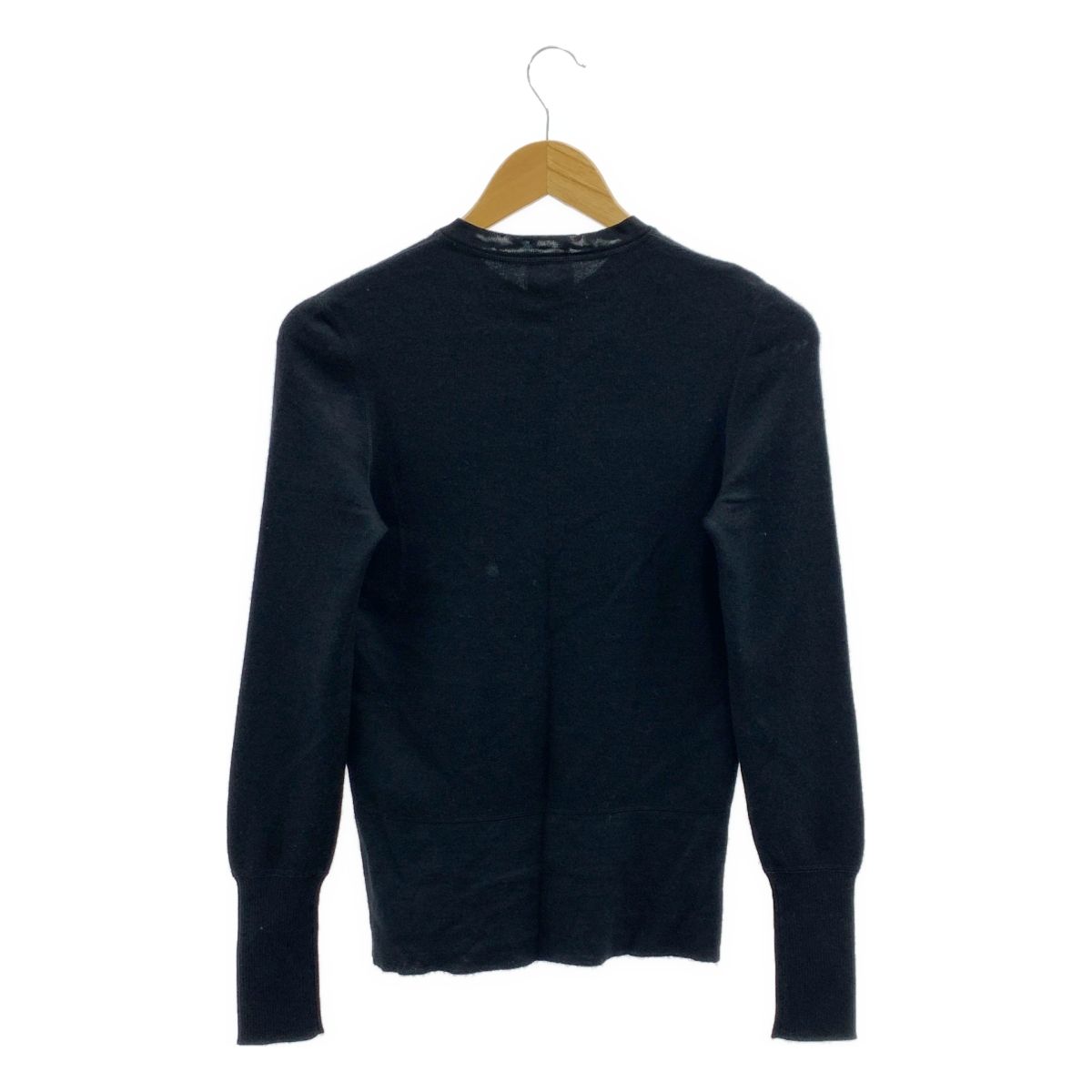 CHANEL / シャネル | カシミヤ シルク ココマークボタン ヘンリー