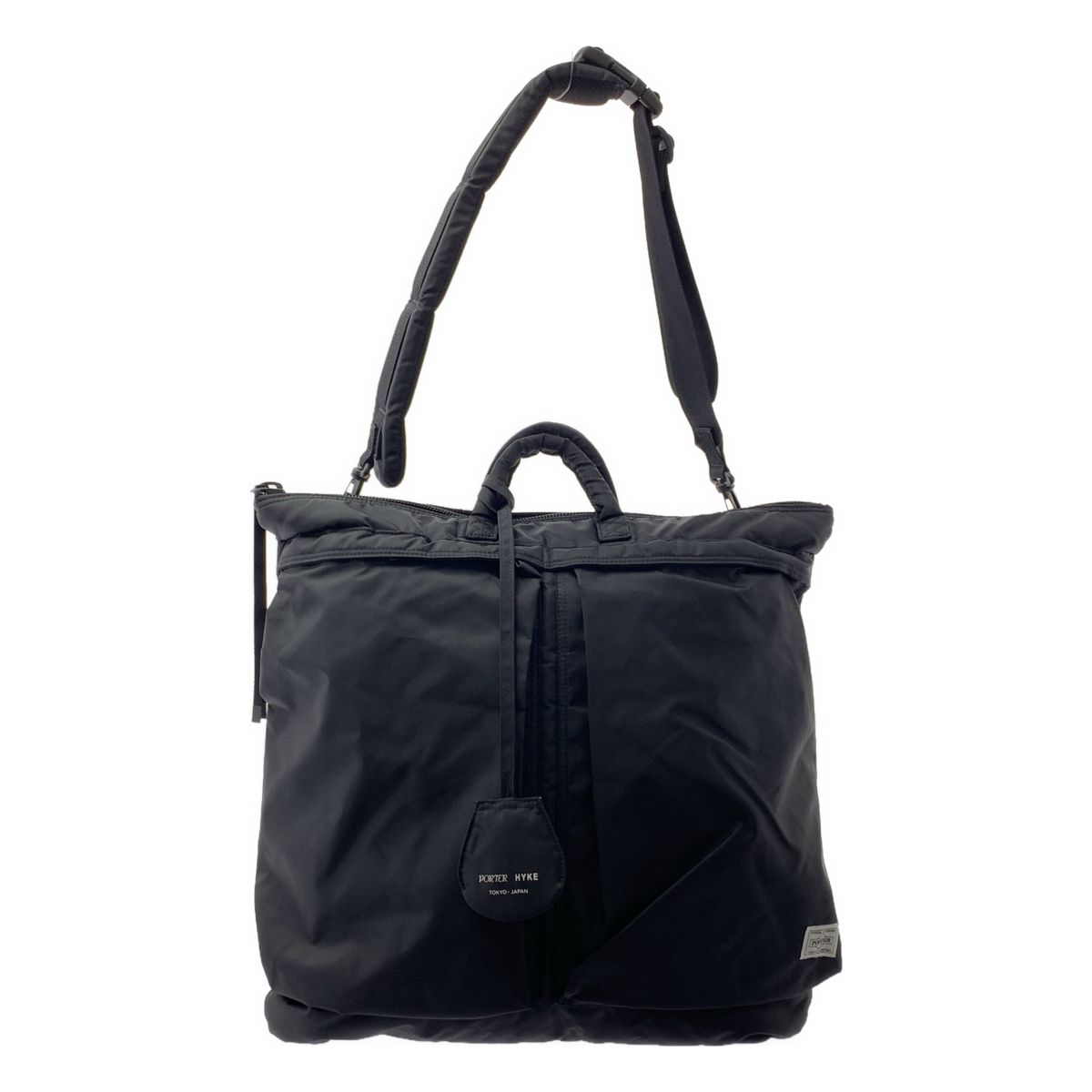 当店在庫限り PORTER HYKE ヘルメットバッグ ブラック 【公式通販】