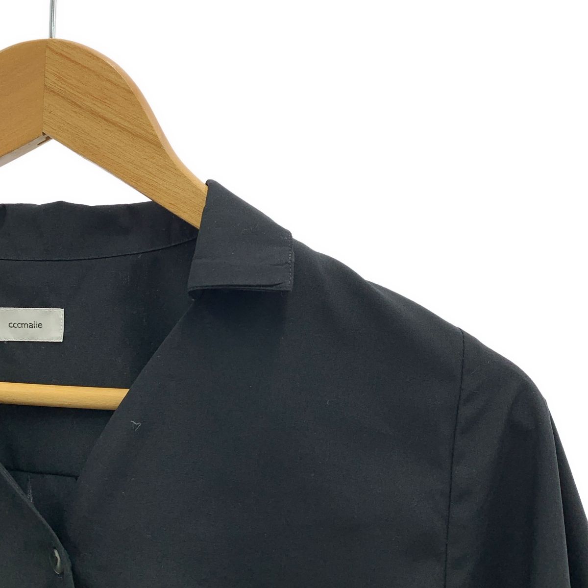 良品 シーマリー ccmalie ケープブラウス ブラック ツイリーブラウス 良品 シーマリー ccmalie ケープブラウス ブラック ツイリーブラウス