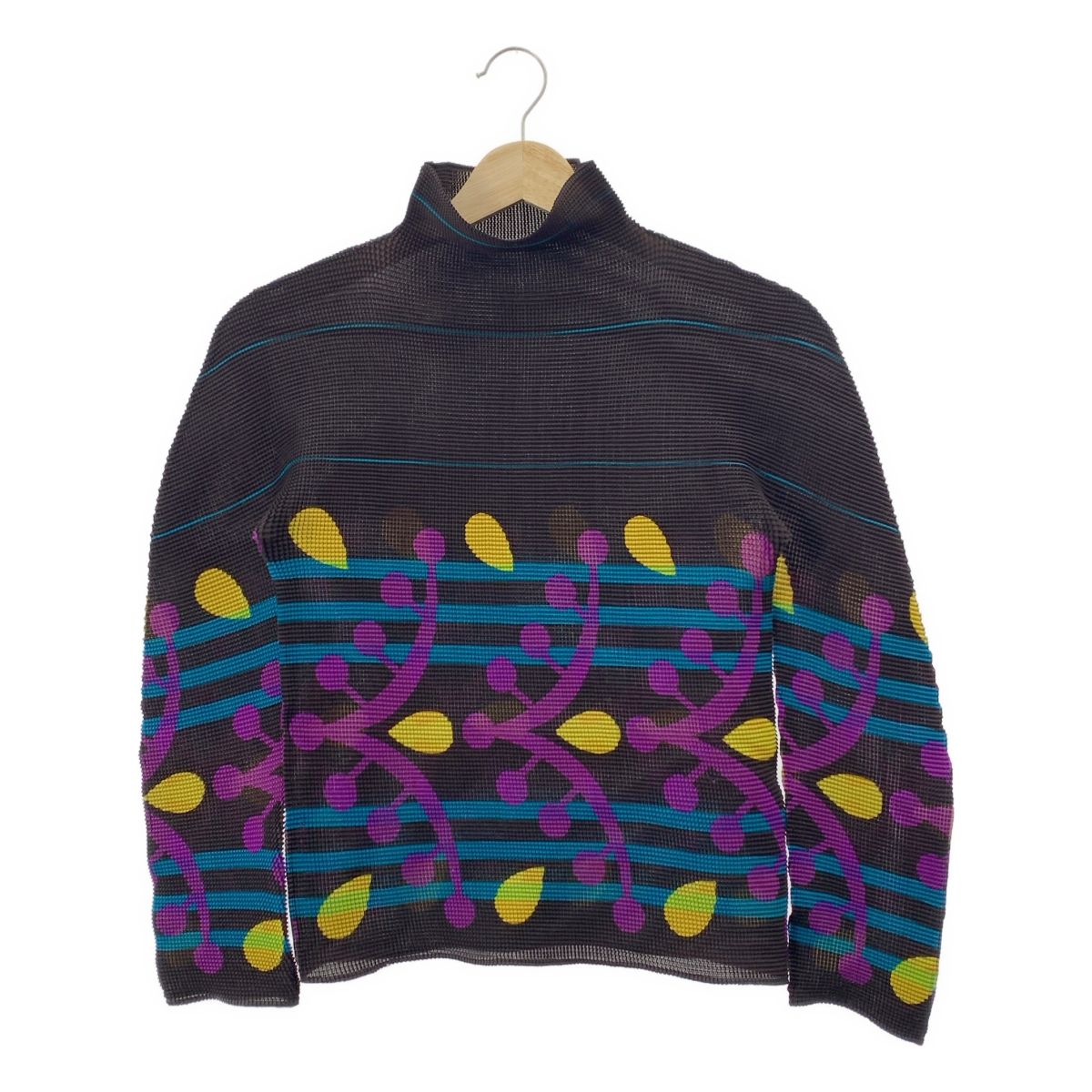 【貴重】美品 me ISSEY MIYAKE トップス プリーツ ハイネック me ISSEY MIYAKE / ミーイッセイミヤケ | プリーツ ハイネック