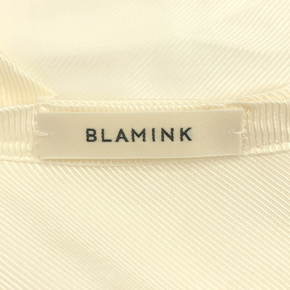 BLAMINK / ブラミンク | シルク インティメイト プルオーバー ブラウス 