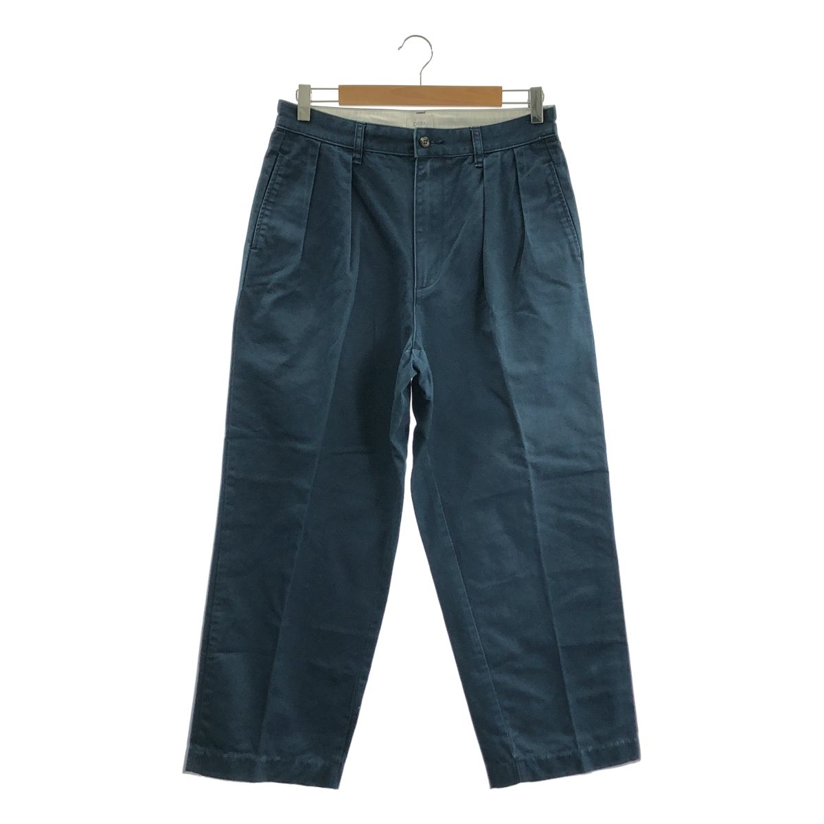 【極美品】CIOTA ツータックチノパンツ　ネイビー　5 2 Tuck Chino Cloth Pants – CIOTA Online Shop