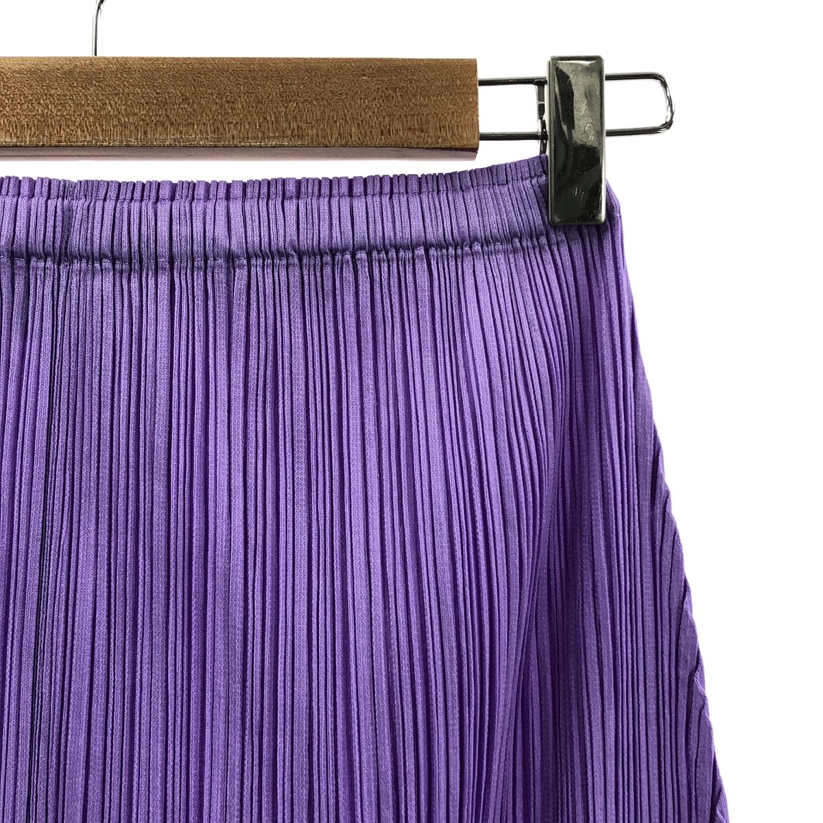 PLEATS PLEASE ISSEY MIYAKE プリーツプリーズイッセイミヤケ プリーツ イージー ロング スカート 1 パープル レディース