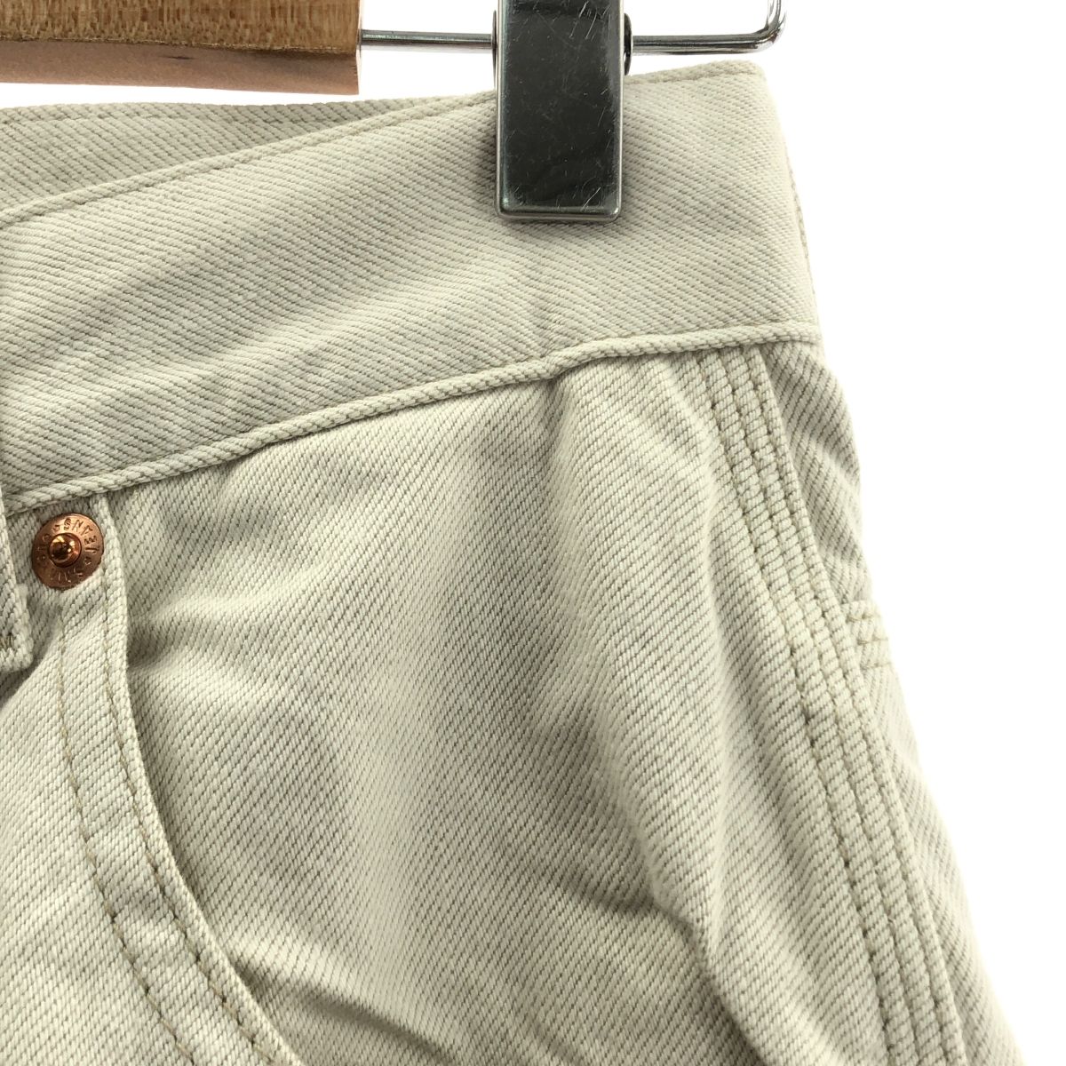 Shinzone シンゾーン TOOL DENIM PANTS ホワイトデニム パンツ 34 エクリュ レディース