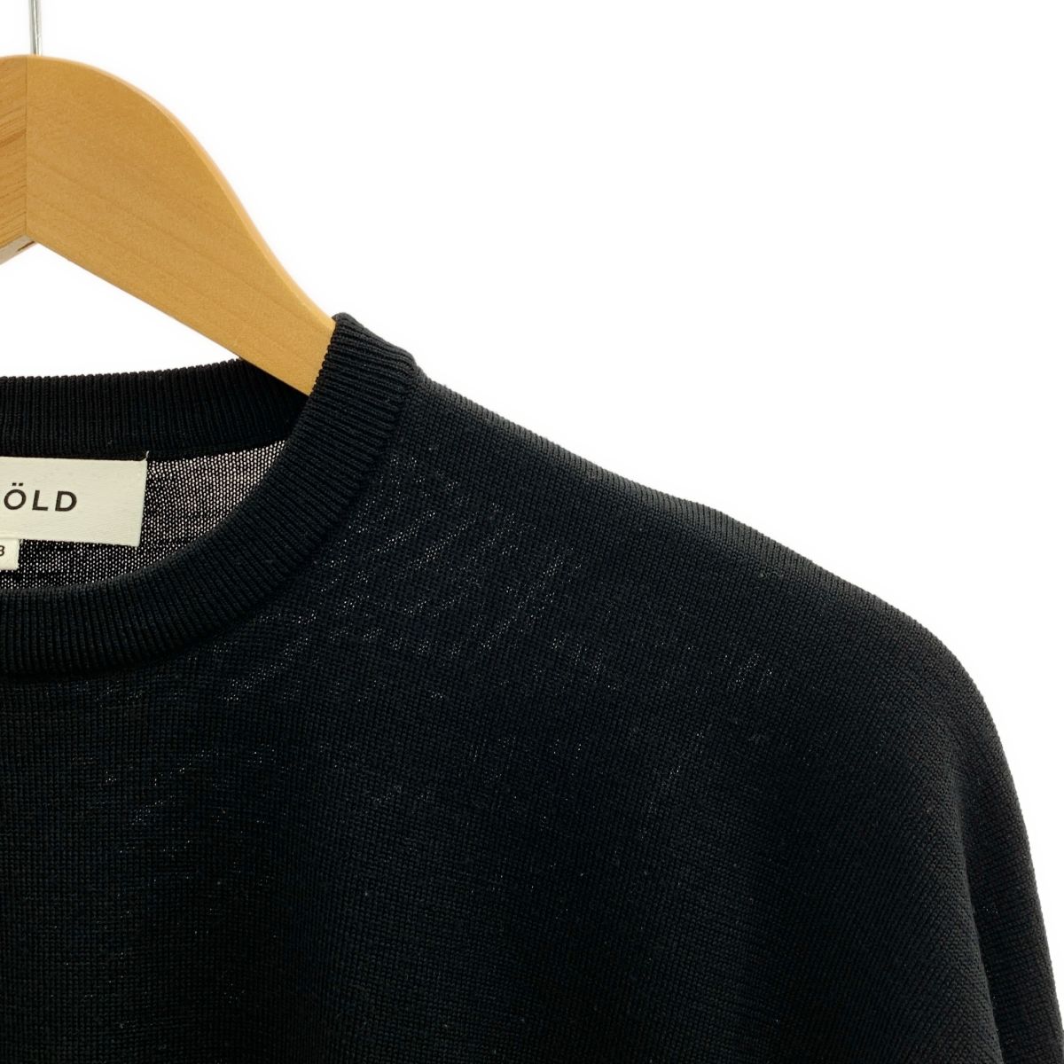 ENFOLD / エンフォルド | ウール ハイゲージ ワイド プルオーバー