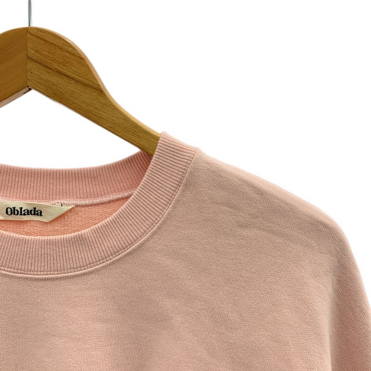 oblada / オブラダ | ROBIN SWEAT ロビン クルーネックスウェット | F | ピンク | レディース oblada / オブラダ | ROBIN SWEAT ロビン クルーネックスウェット | F