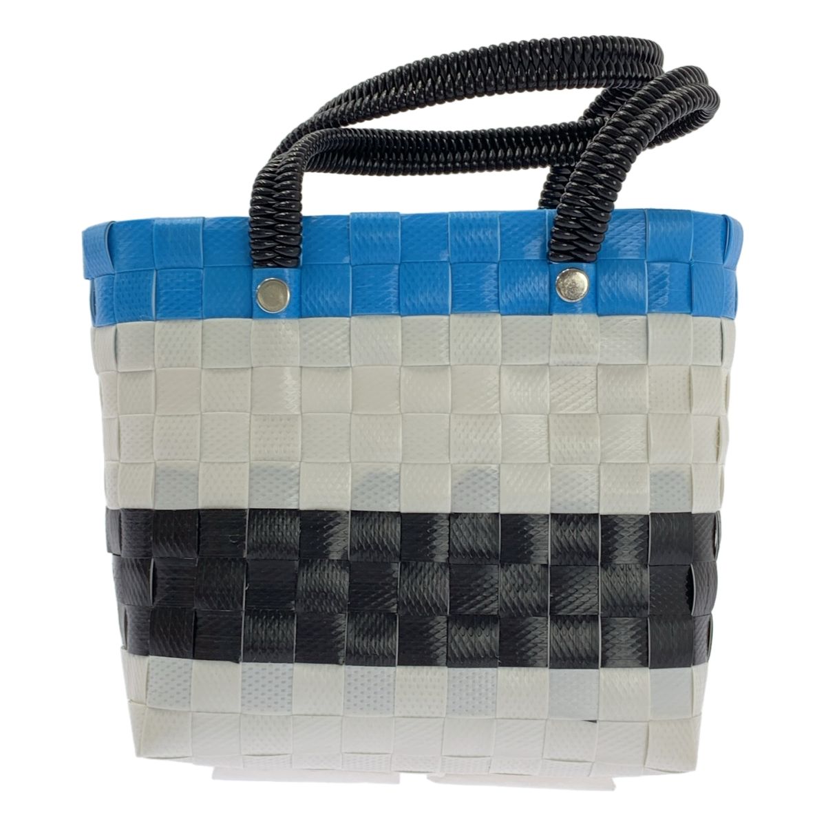 MARNI マルニ MICRO BASKET BAG ミニ バスケット バッグ ホワイト ライトブルー ブラック レディース