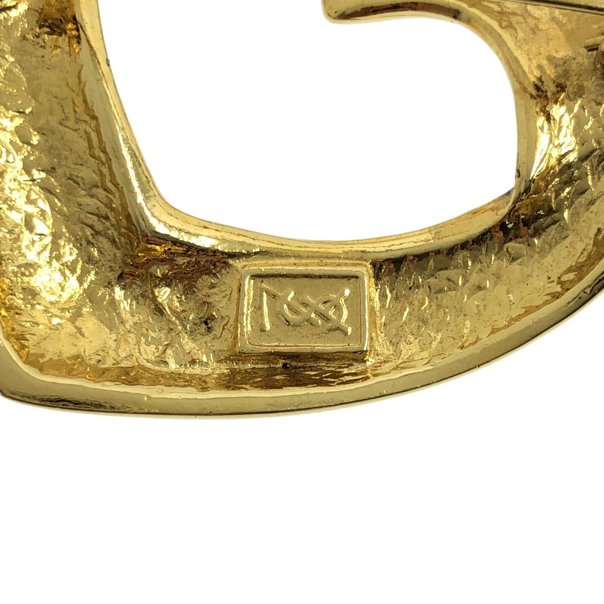 YVES SAINT LAURENT / イヴサンローラン | ハート ブローチ