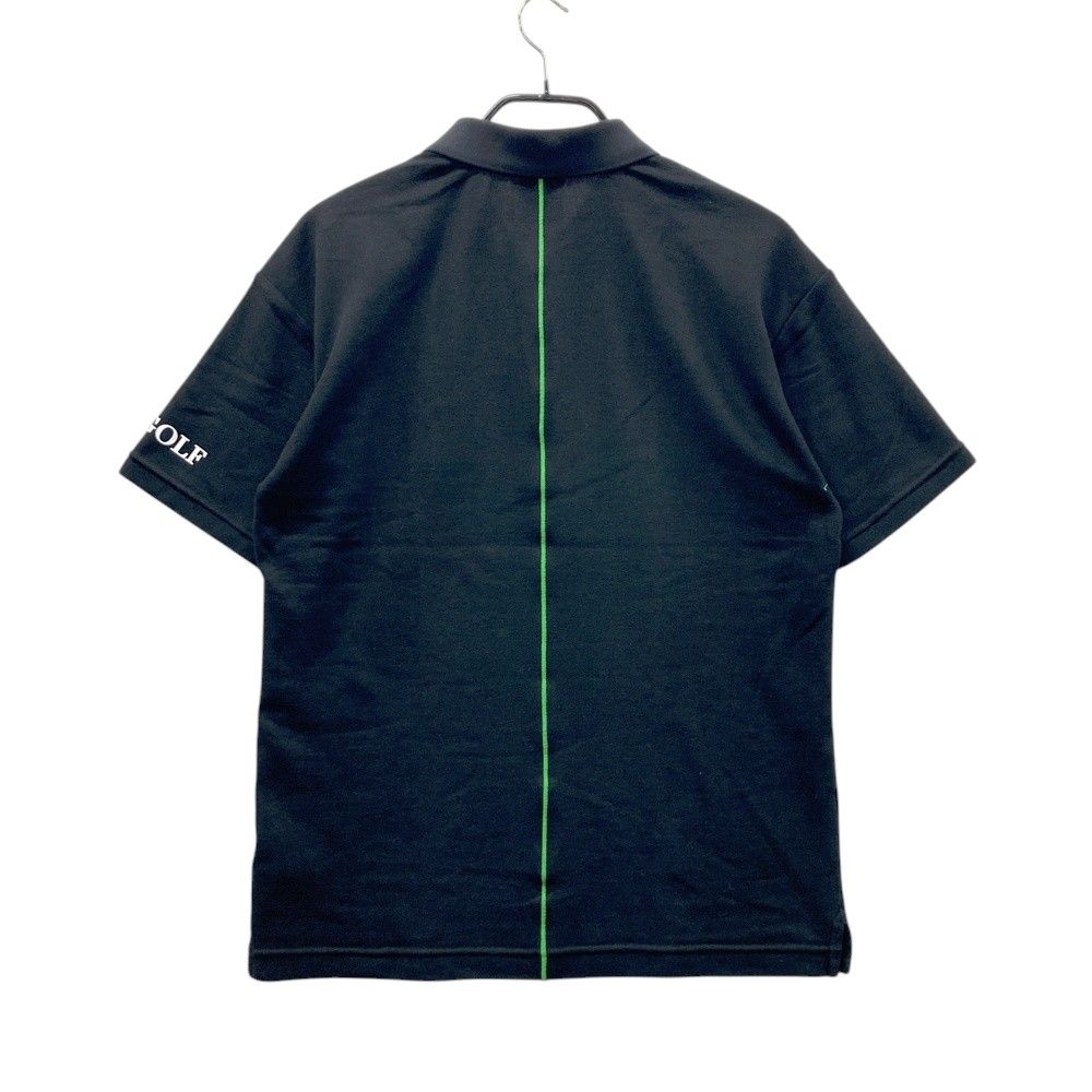 サイズ：48 MARK&LONA マークアンドロナ 半袖ポロシャツ ブラック系