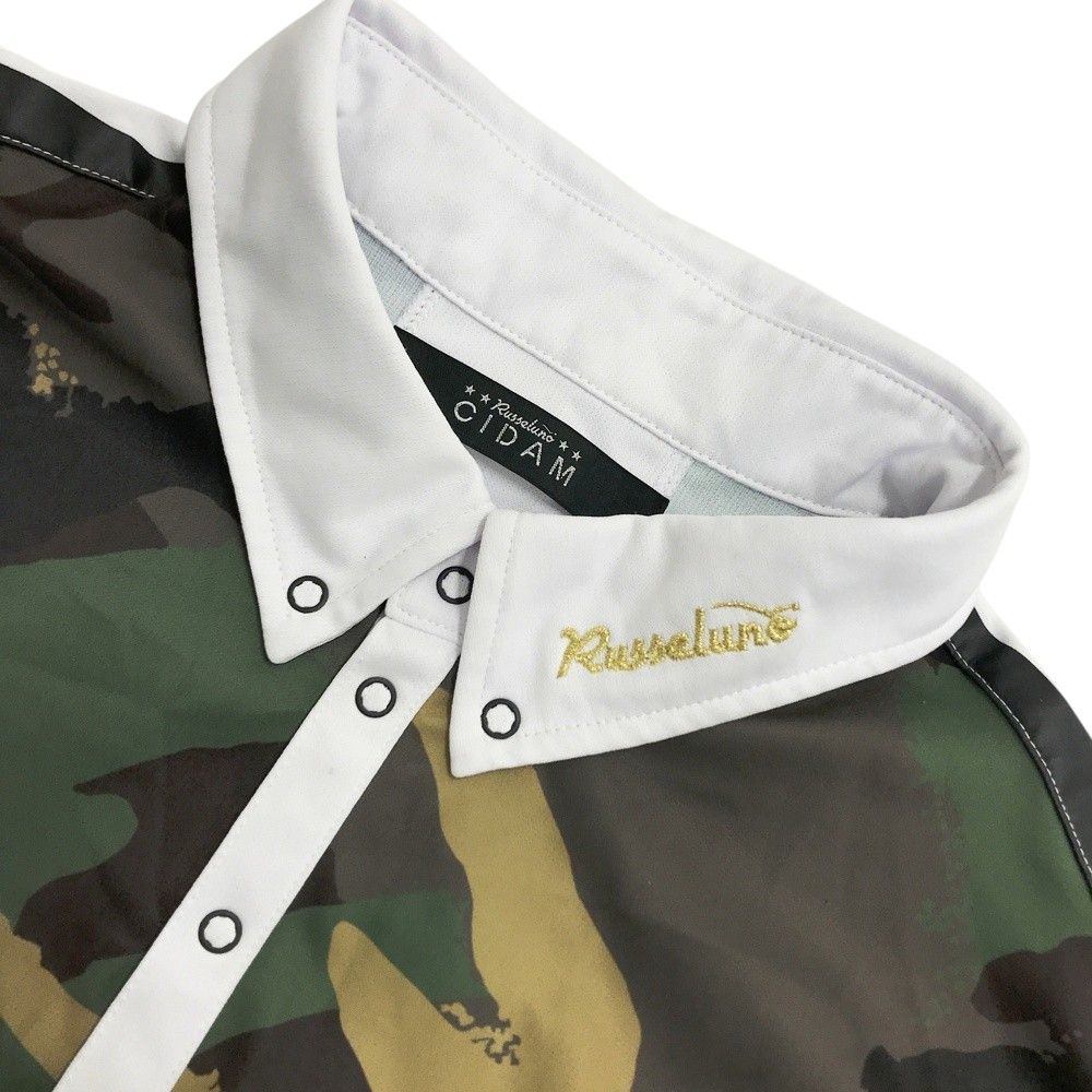 サイズ：4 RUSSELUNO ラッセルノ CIDAM 半袖ポロシャツ ルチャ