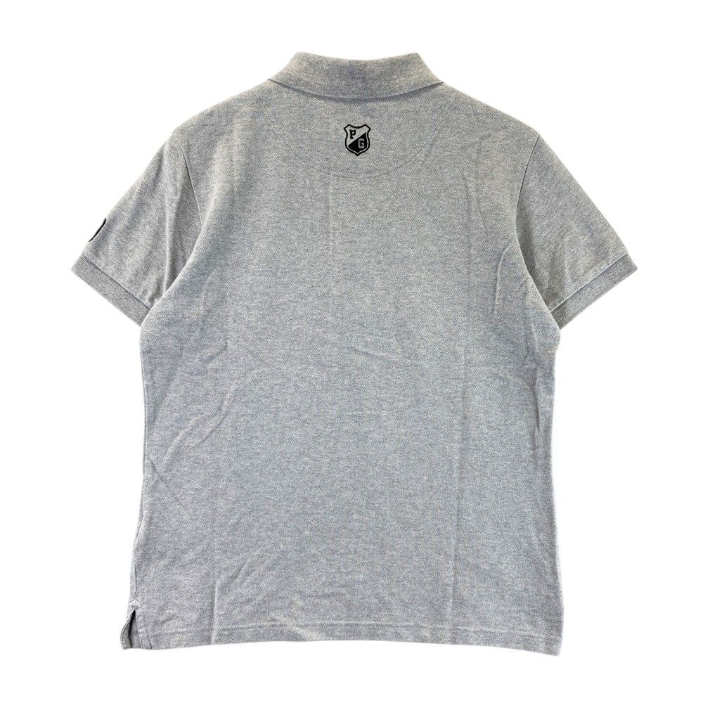 ☆美品☆ PEARLY GATES メンズ ポロシャツ グレー サイズ4 ポロシャツ