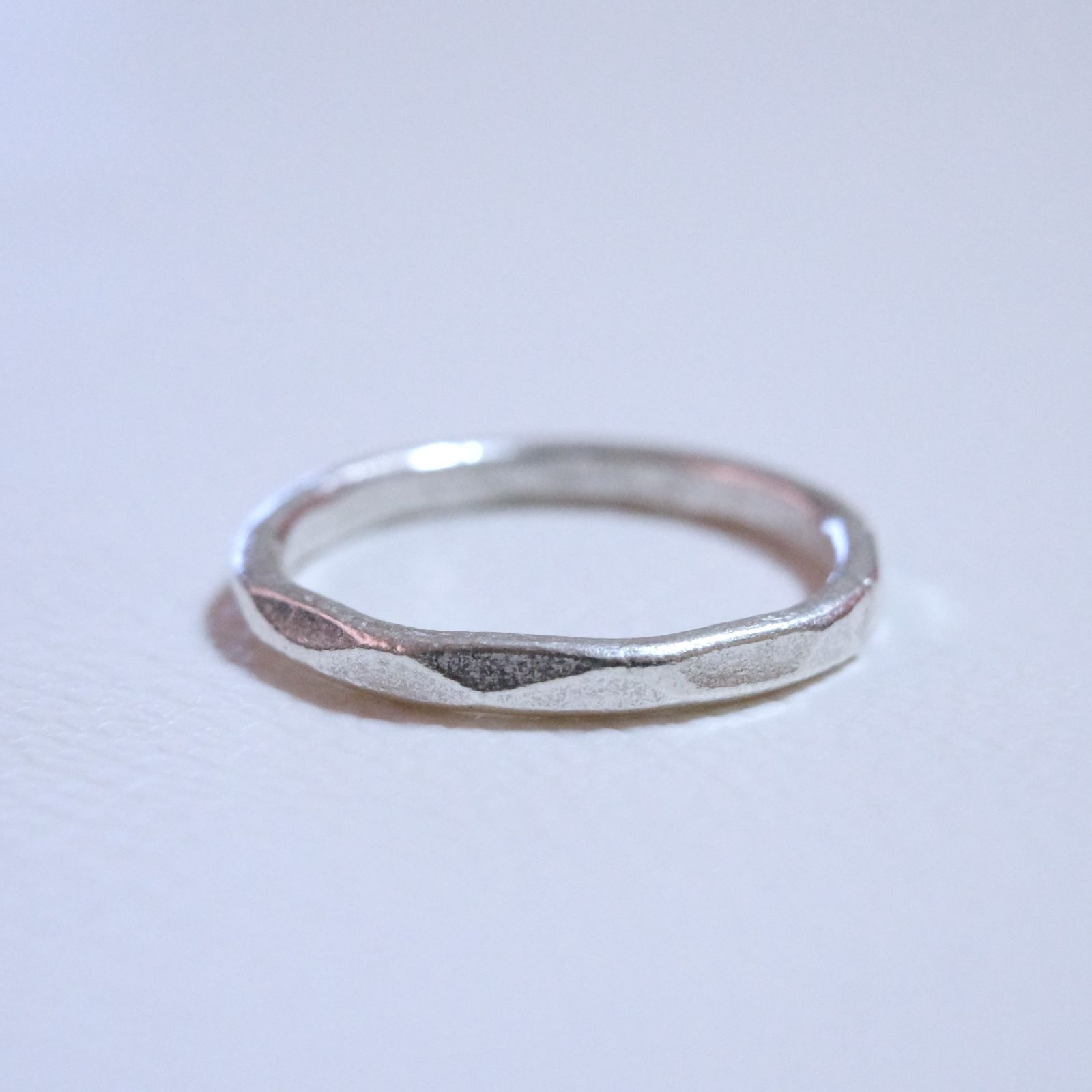 カレンシルバー リング karen silver ring カレン族 槌目[KN030
