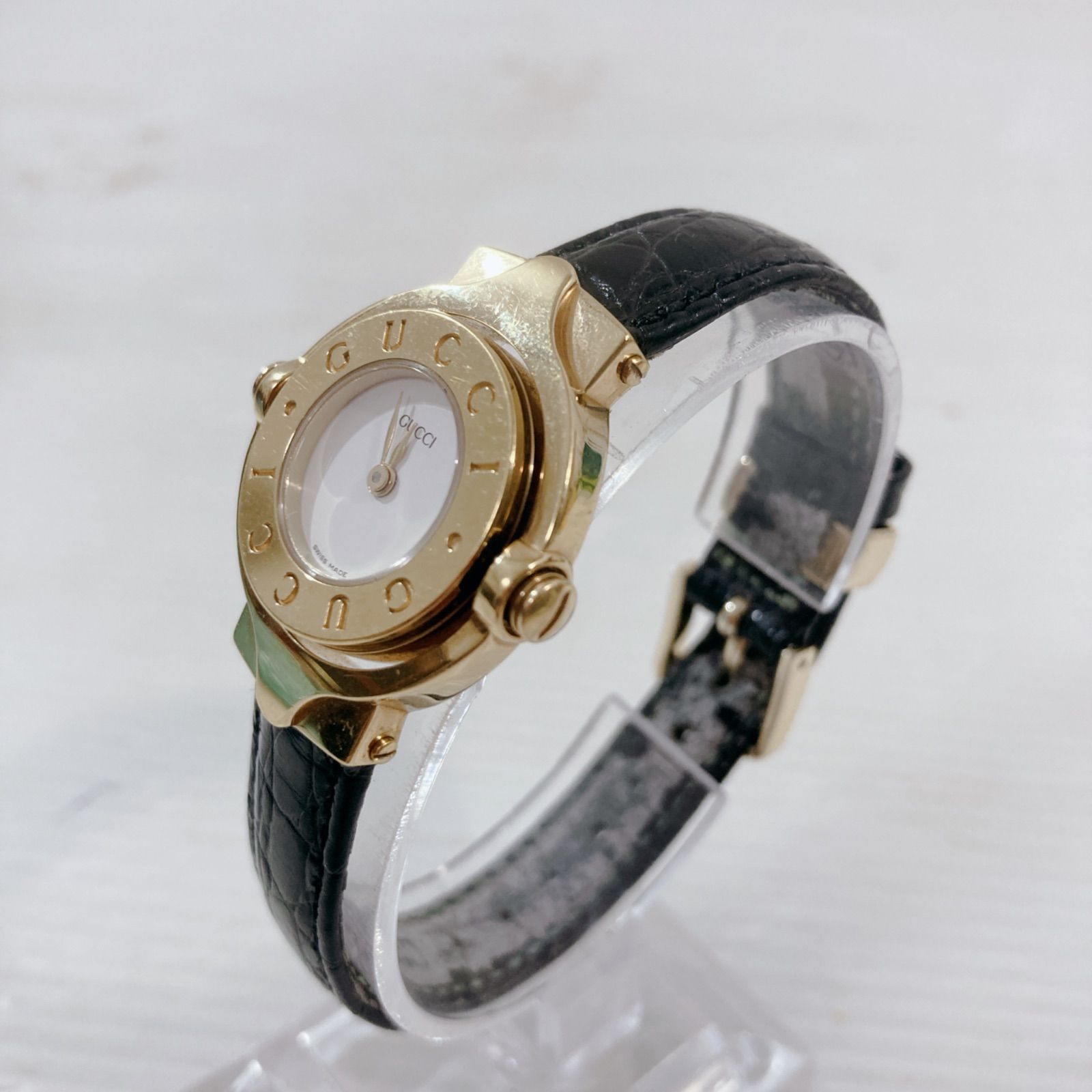 GUCCI 腕時計 レディース ファッション カワイイ 革ベルト ブランド品