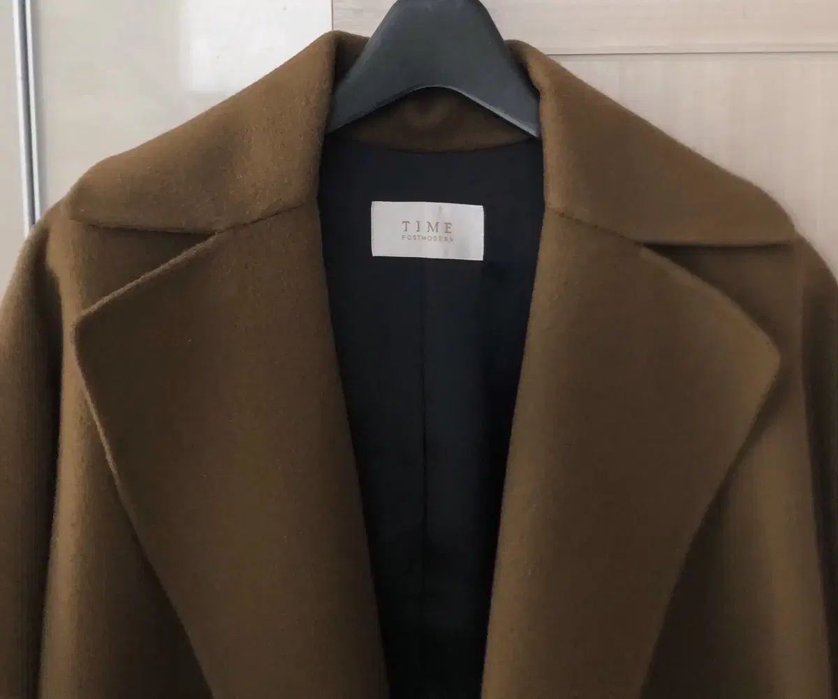ハンサム TIME タイム カシミア ハンドメイド ケープ コート