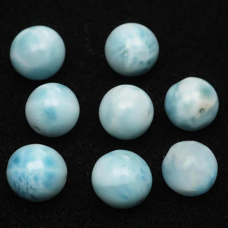 粒販売】ドミニカ産 ラリマー 丸玉 11mm【1粒販売】 / T157 LM11M