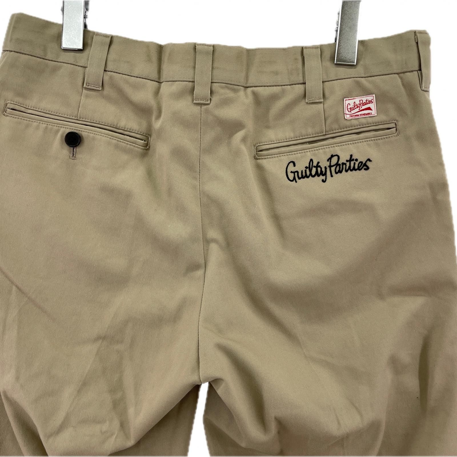 WACKO MARIA ワコマリアチノパンツ sizeL/ベージュ - メルカリ