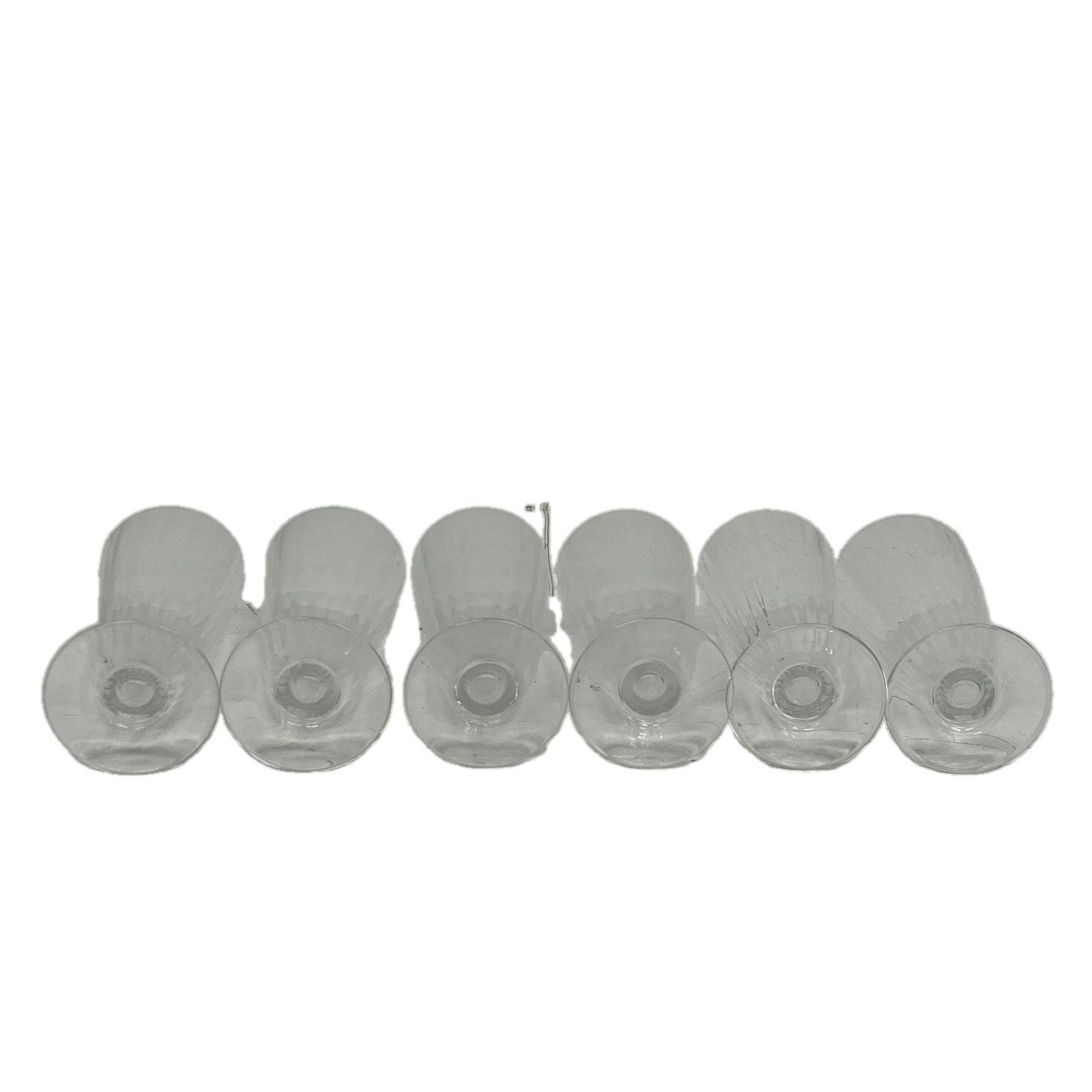 Baccarat フロール シャンパングラス 6点 バカラ フランス製 S10517403